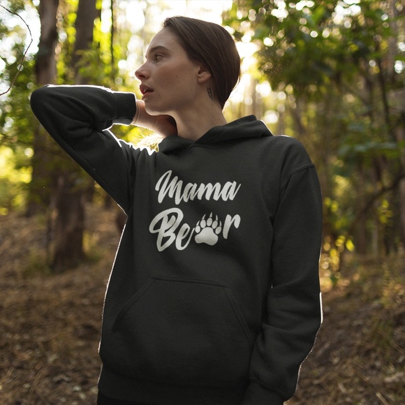 Mama Bear Hoodie - Picture 1 of 3